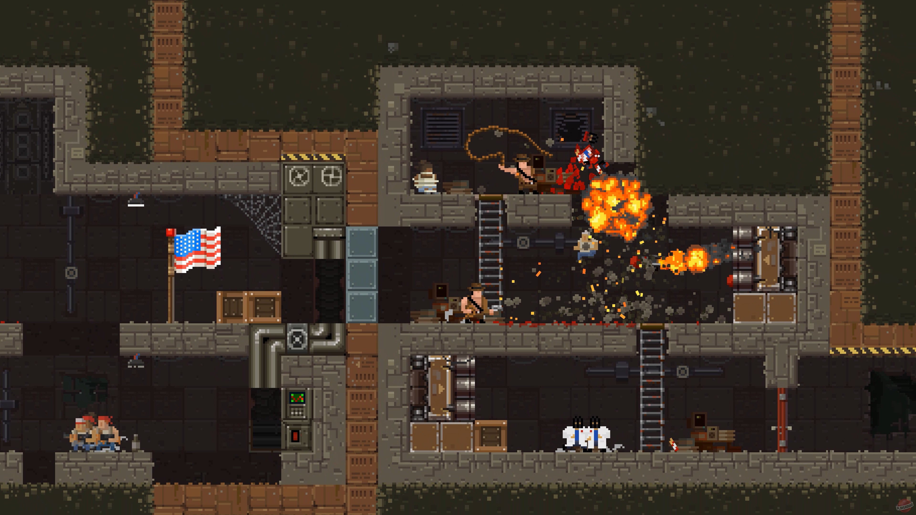 Скриншот из игры Broforce - 34