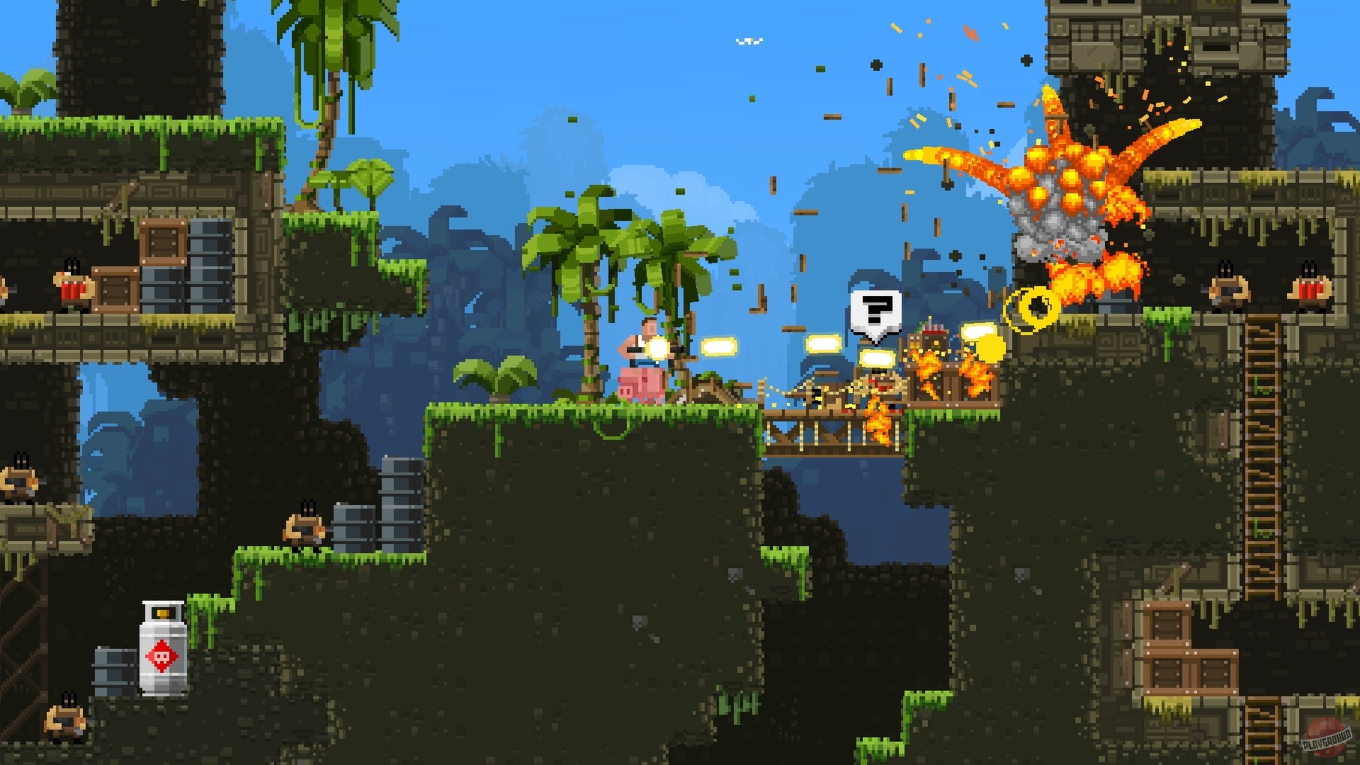 Скриншот из игры Broforce - 87
