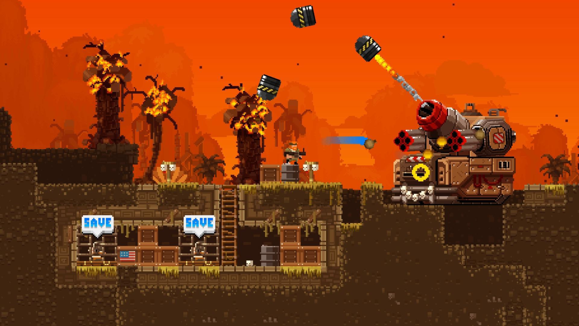 Скриншот из игры Broforce - 86