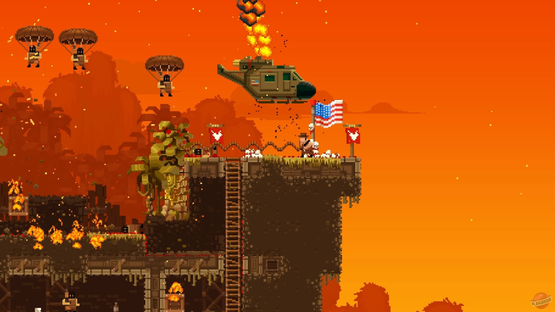 Скриншот из игры Broforce - 54