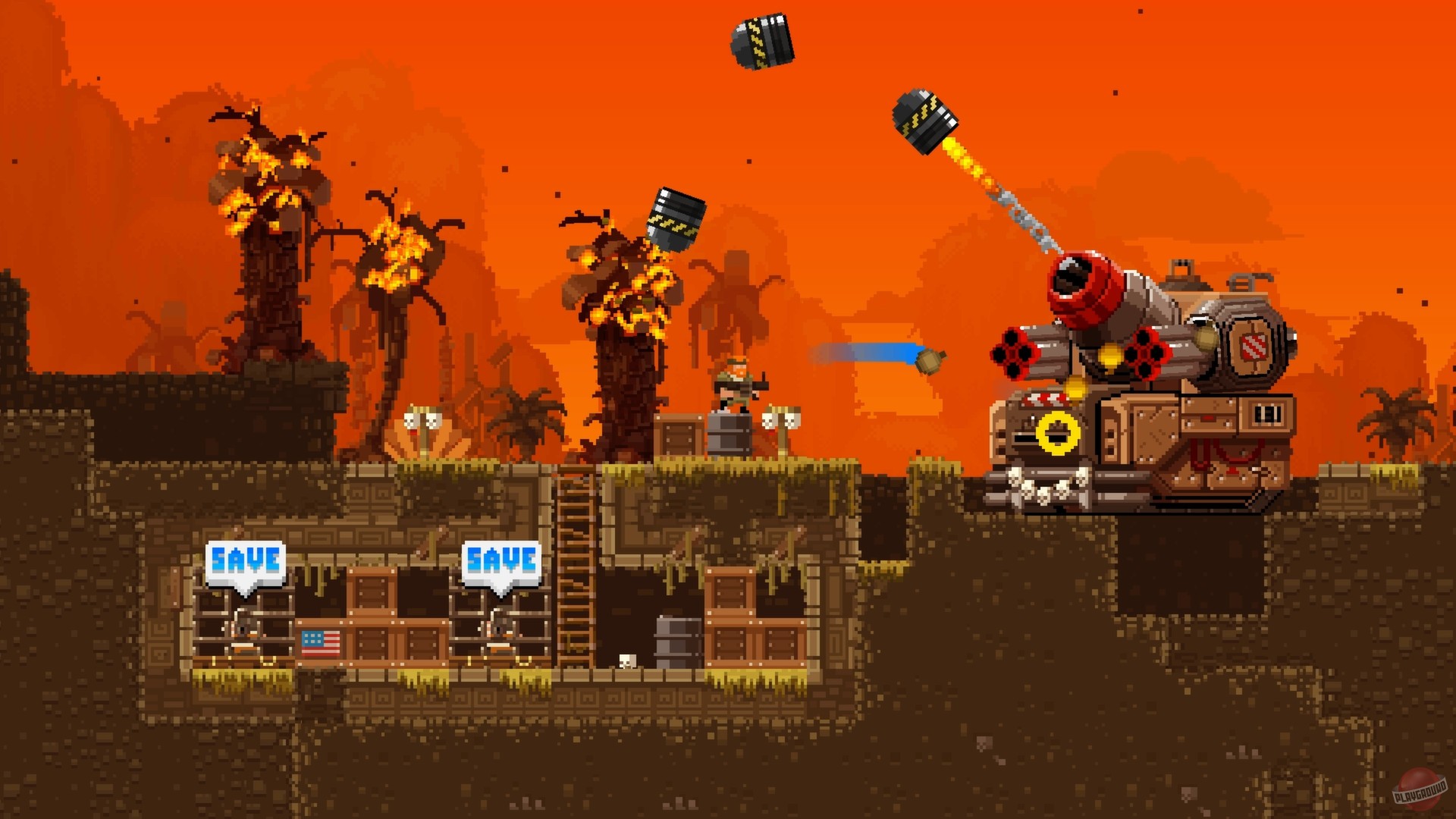 Скриншот из игры Broforce - 42