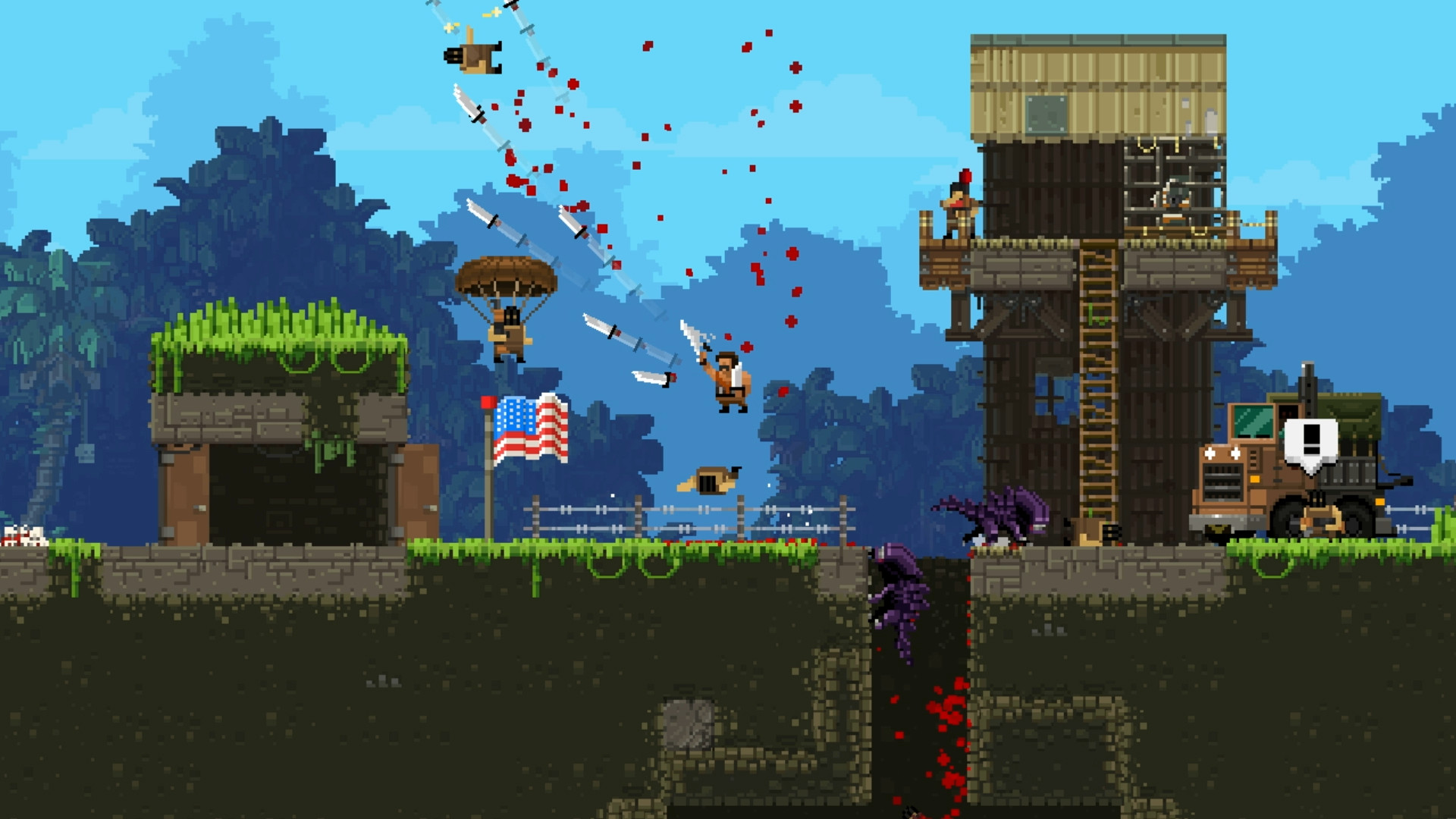 Скриншот из игры Broforce - 55