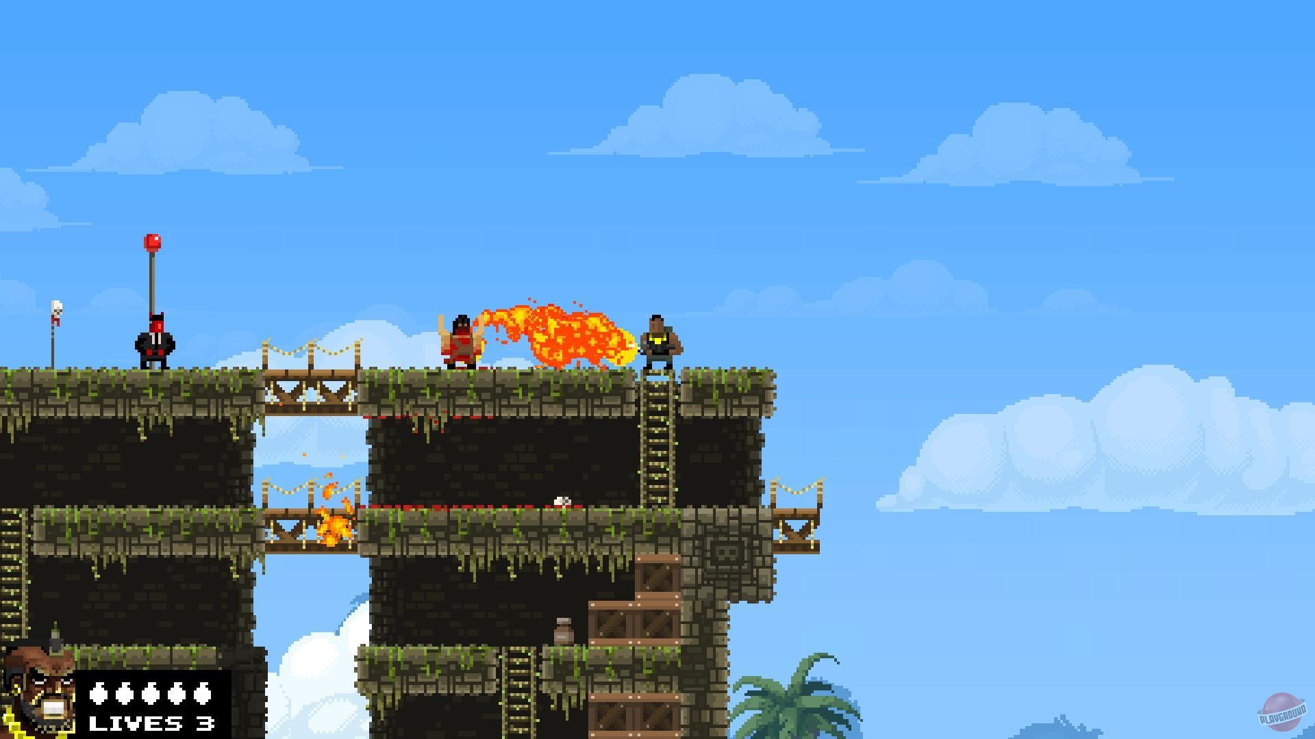 Скриншот из игры Broforce - 17