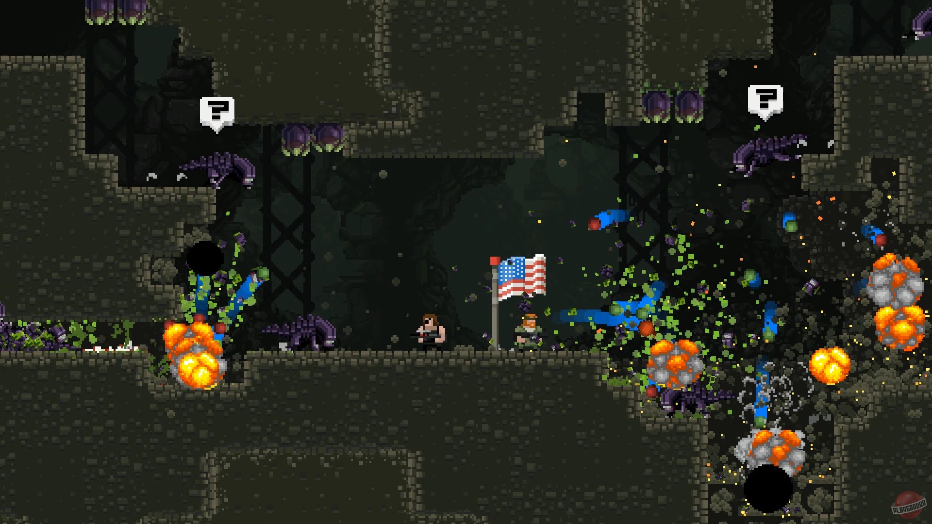 Скриншот из игры Broforce - 66