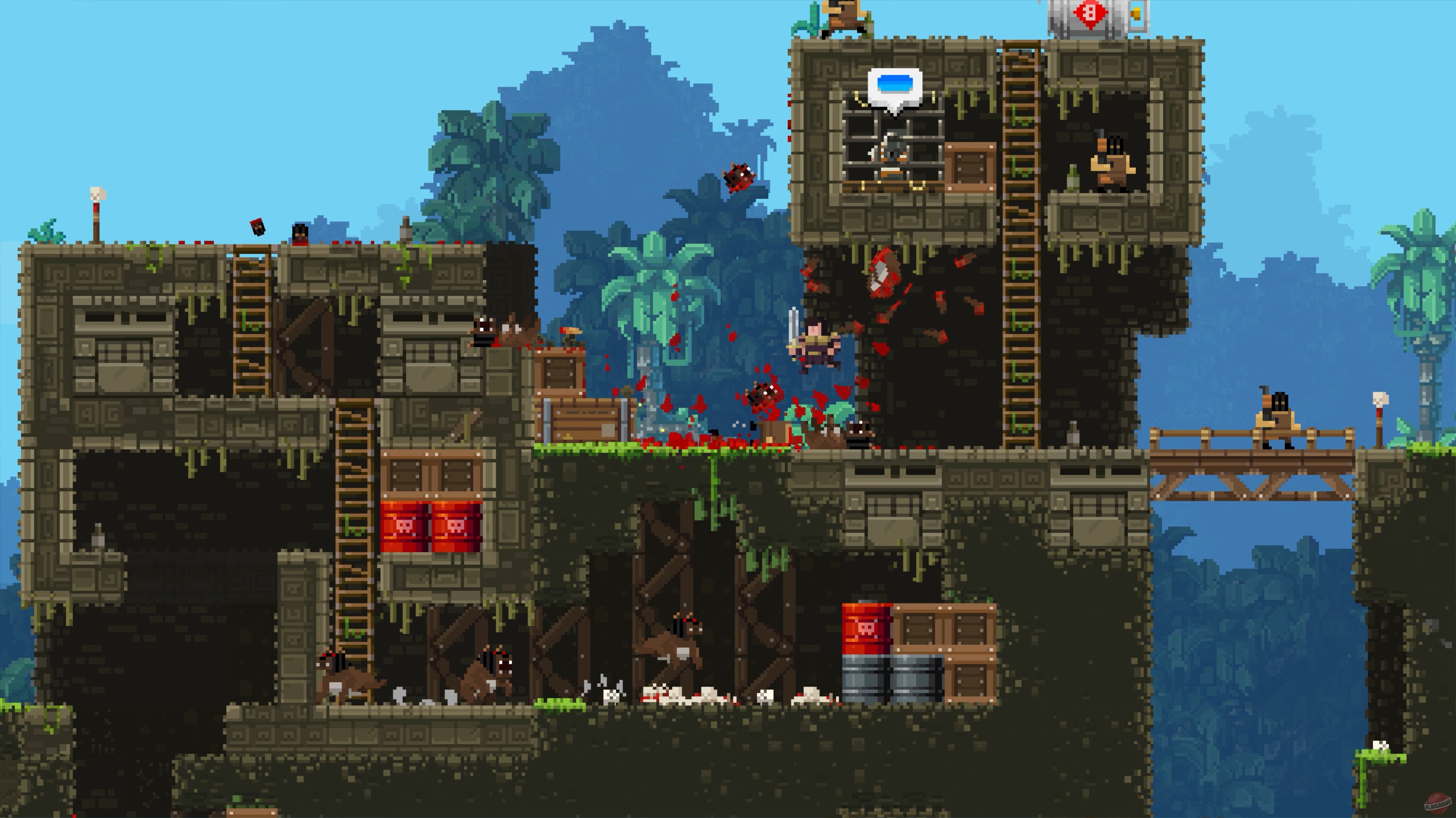 Скриншот из игры Broforce - 89