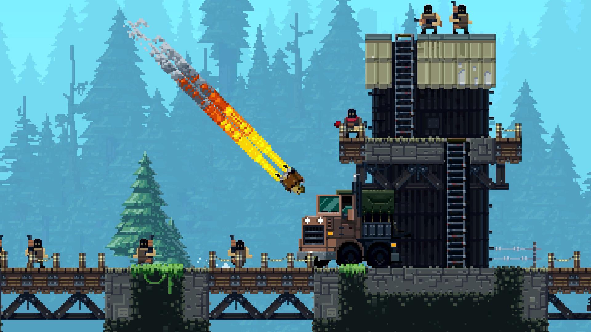 Скриншот из игры Broforce - 109