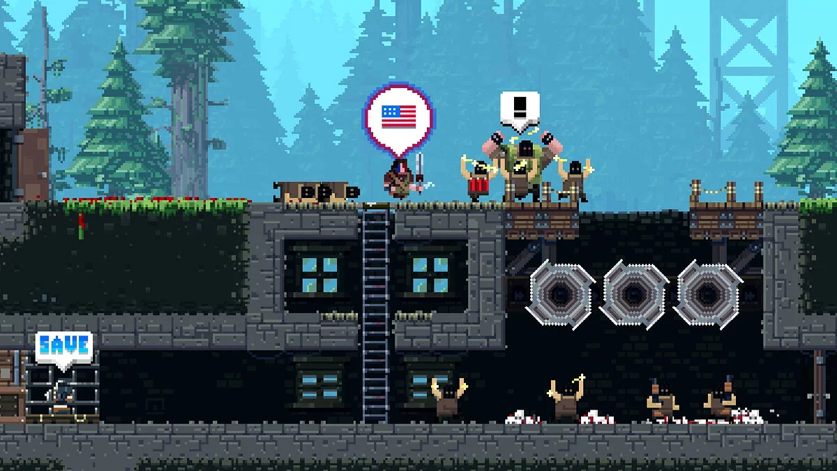 Скриншот из игры Broforce - 44