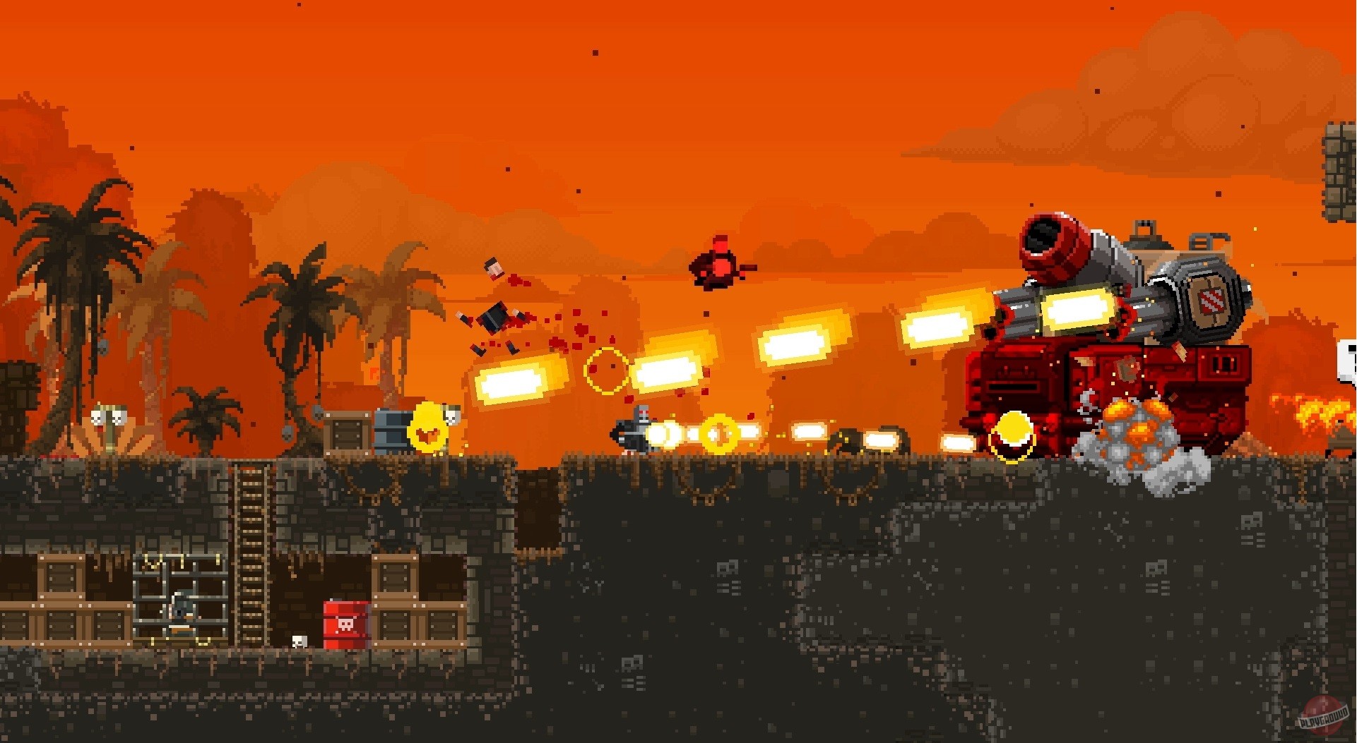 Скриншот из игры Broforce - 19