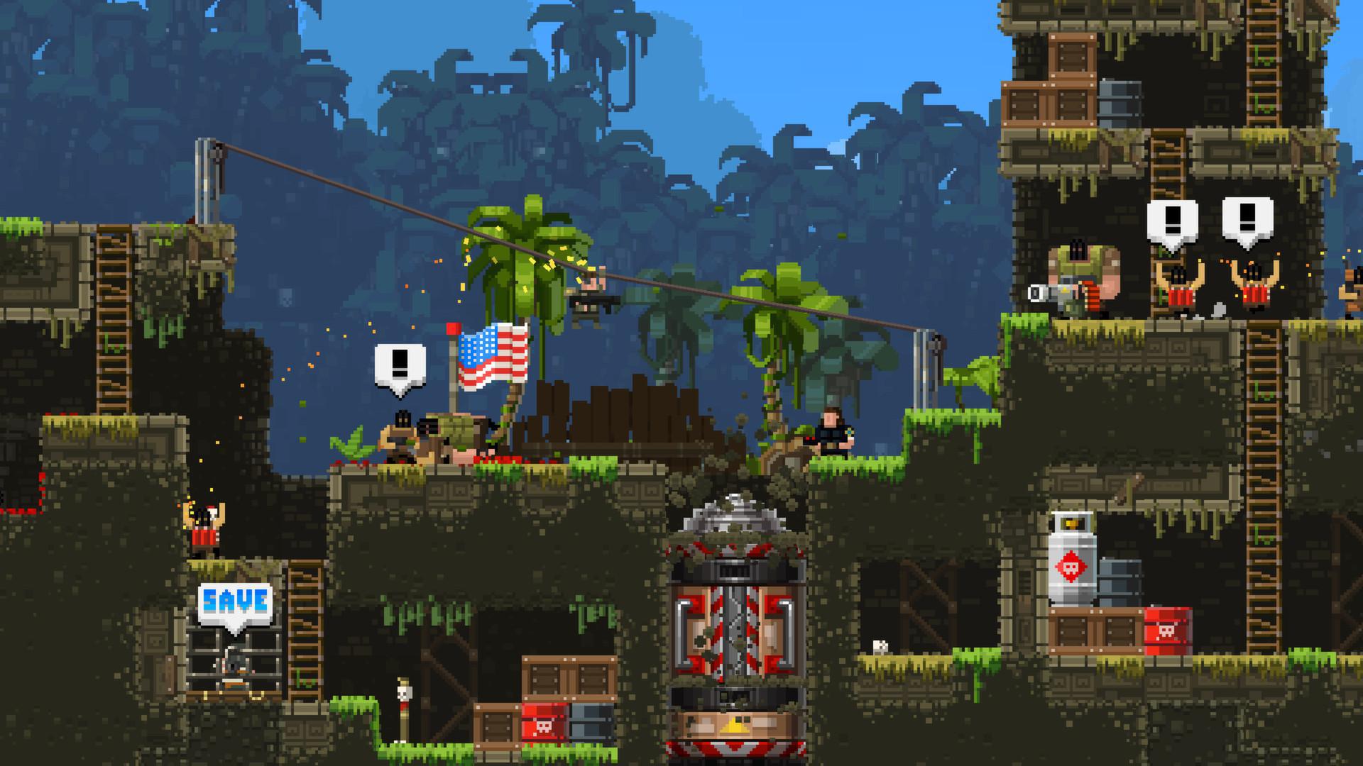 Скриншот из игры Broforce - 20