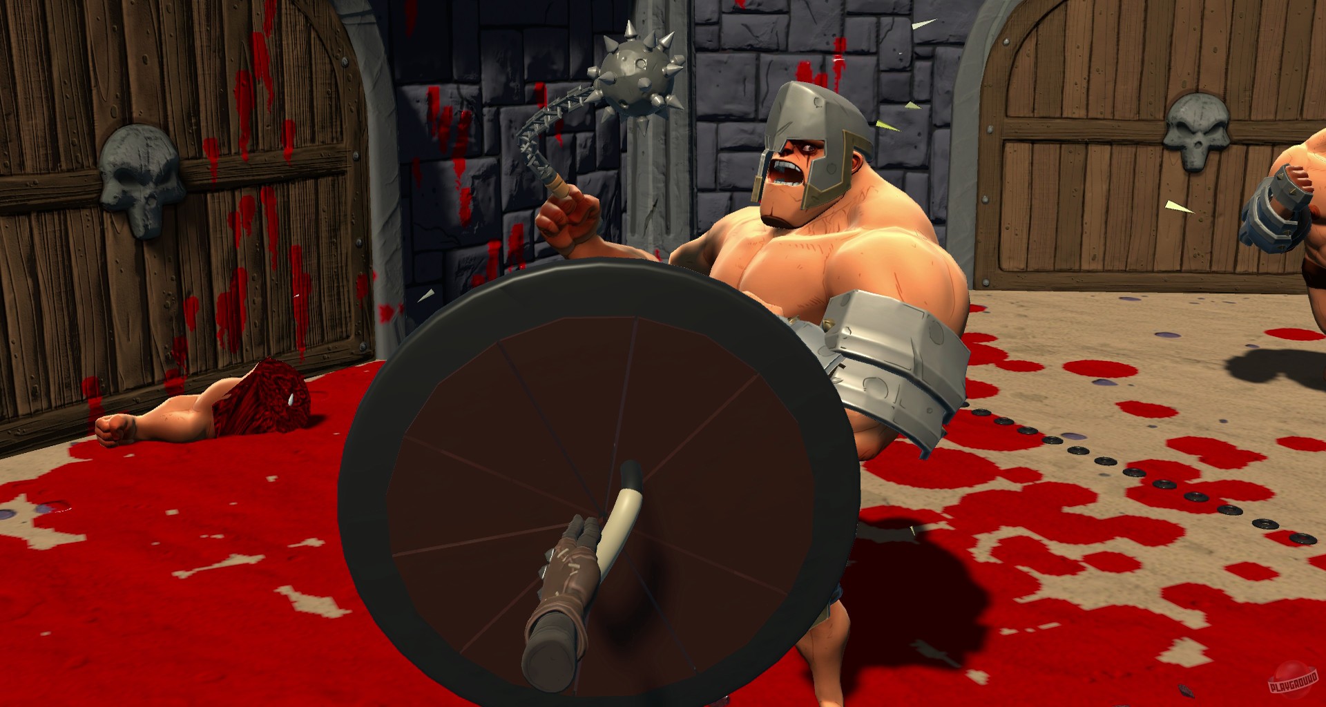 Скриншот из игры GORN - 8