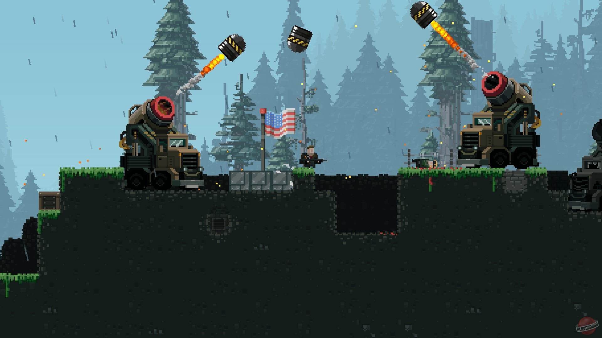 Скриншот из игры The Expendabros - 20