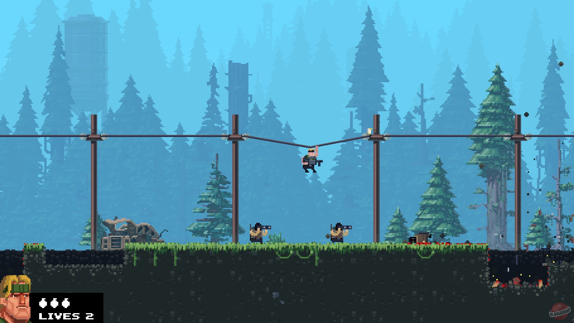 Скриншот из игры The Expendabros - 7