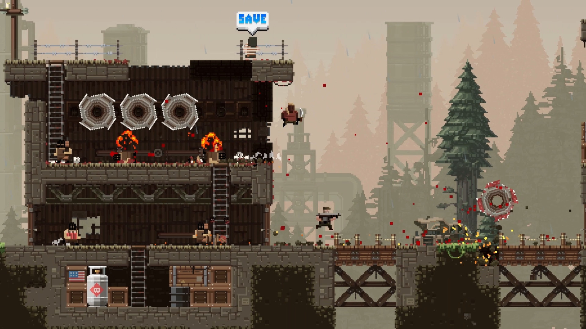 Скриншот из игры The Expendabros - 19