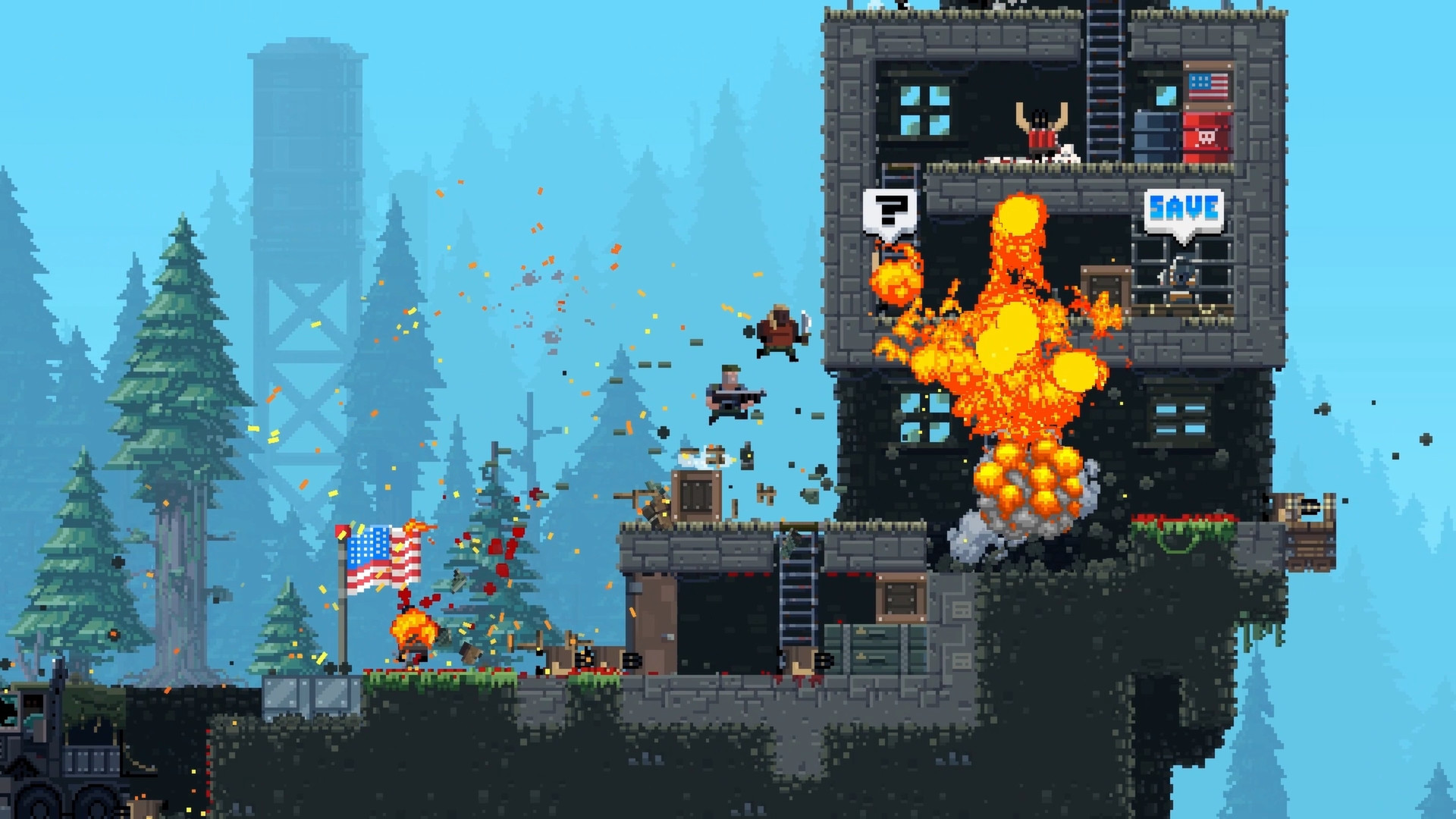 Скриншот из игры The Expendabros - 27
