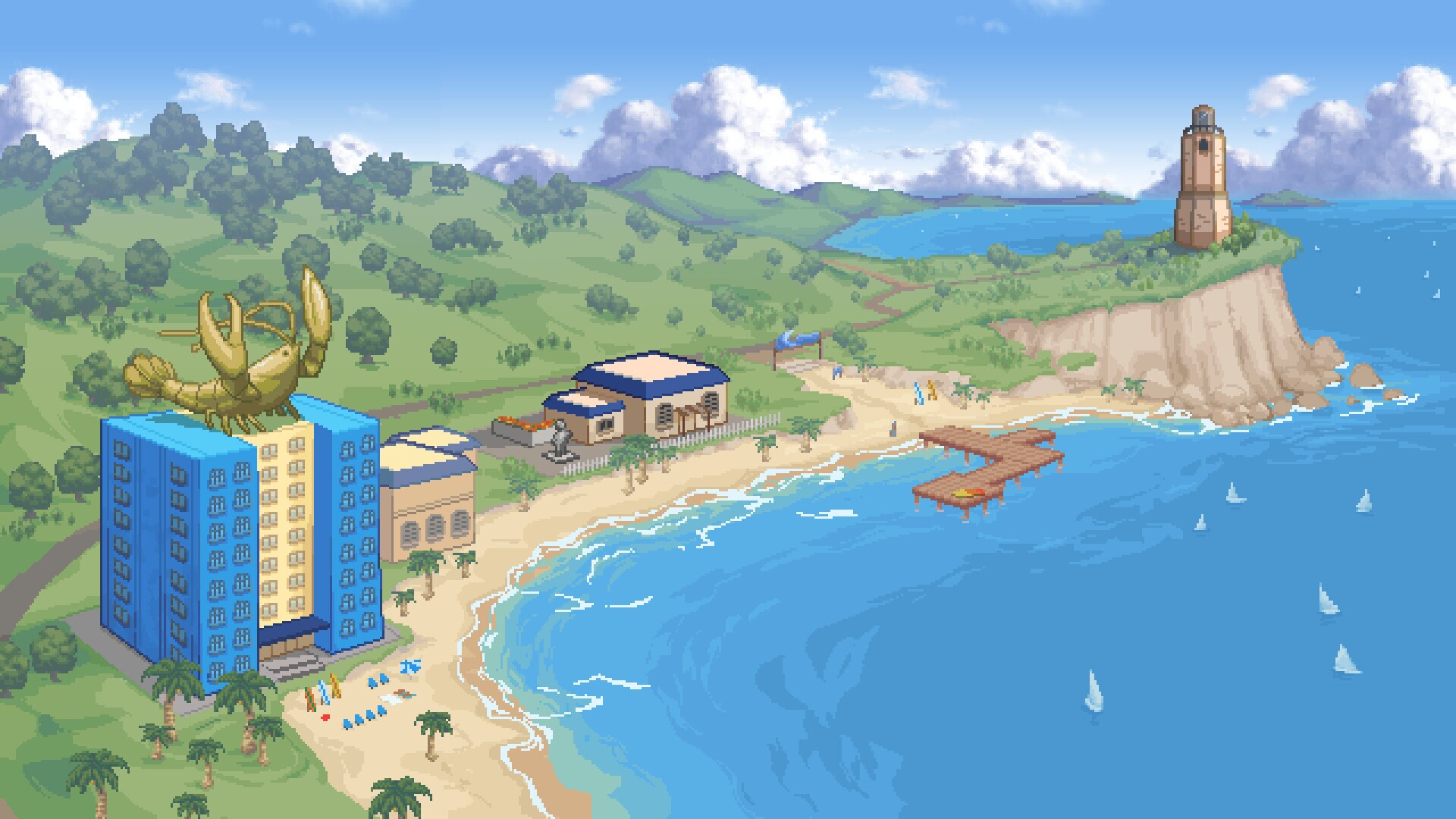 Скриншот из игры Just A To the Moon Series: Beach Episode - 13
