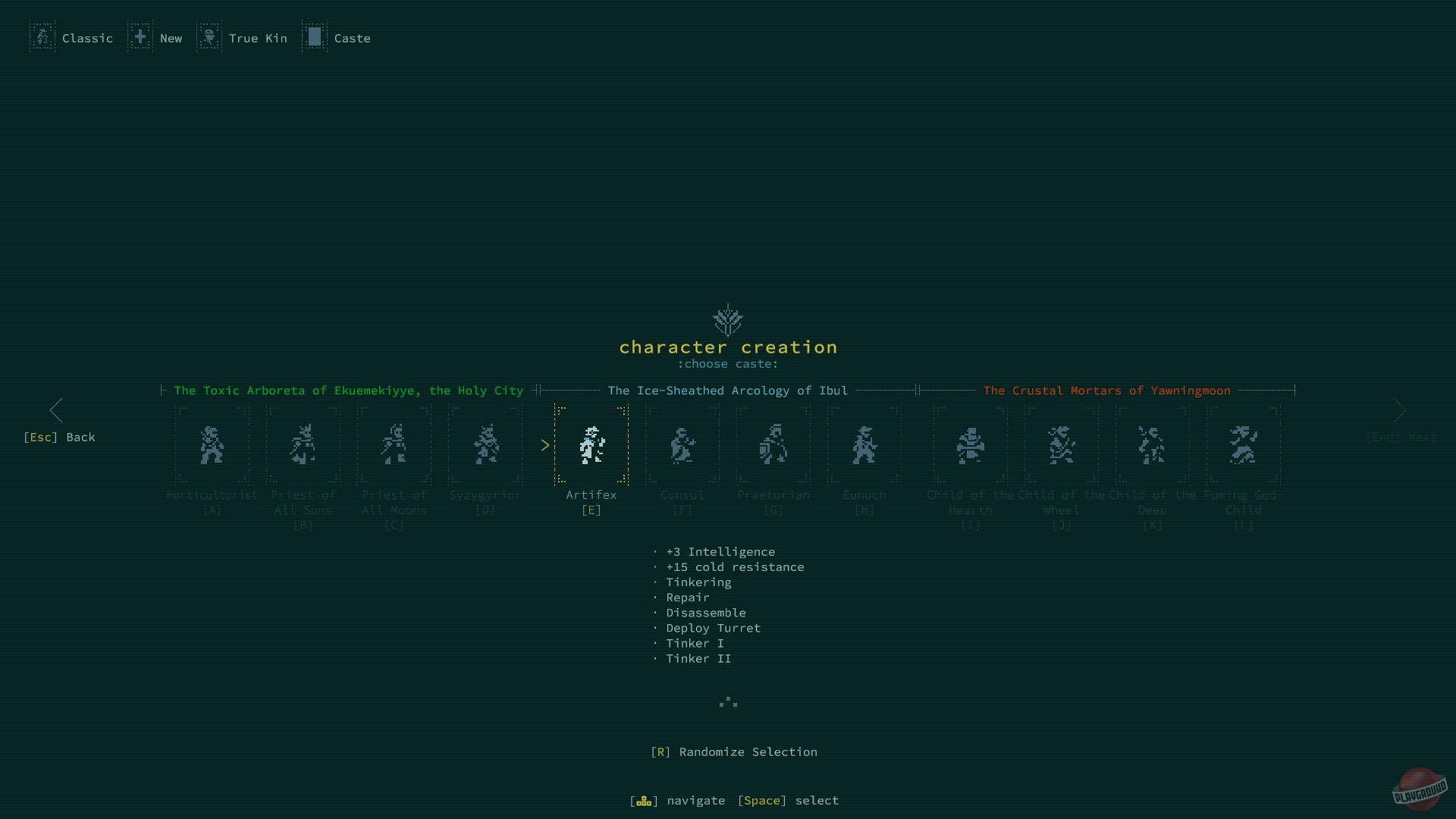 Скриншот из игры Caves of Qud - 28