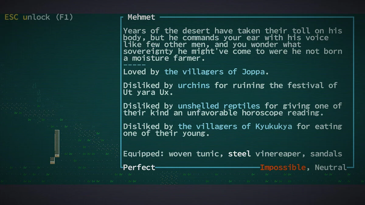 Скриншот из игры Caves of Qud - 14