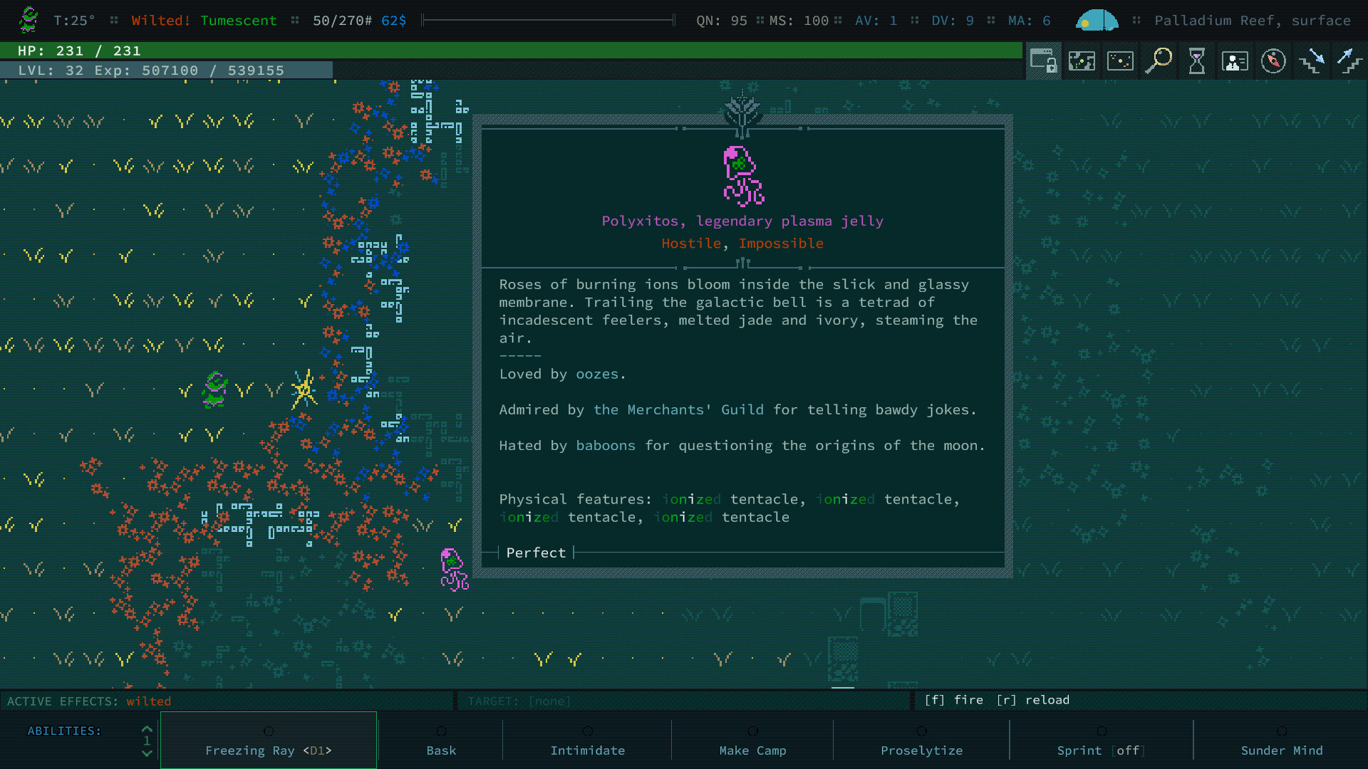 Скриншот из игры Caves of Qud - 7