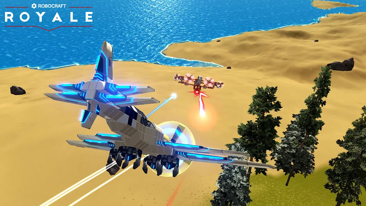 Скриншот из игры Robocraft Royale - 13