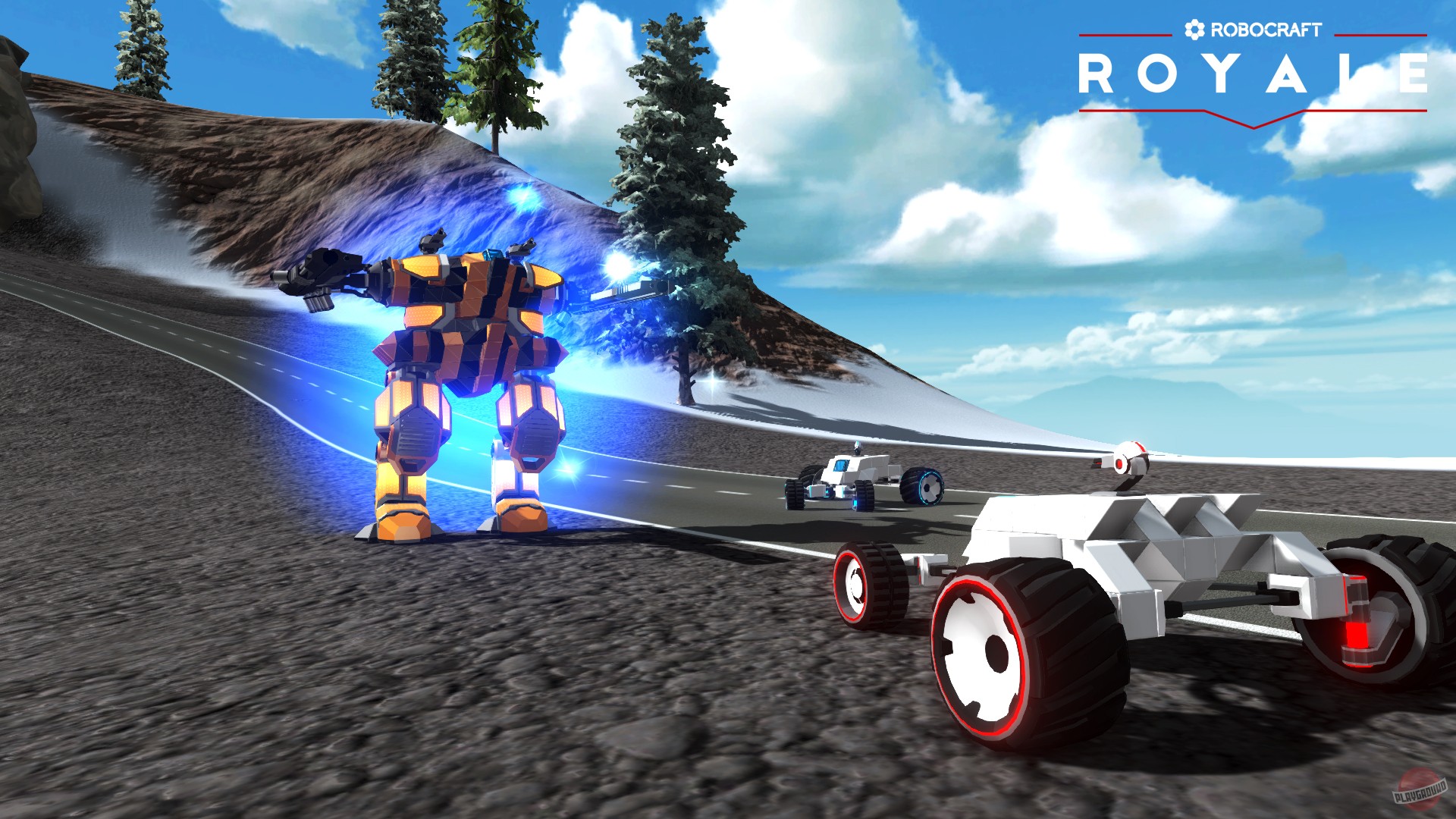 Скриншот из игры Robocraft Royale - 4