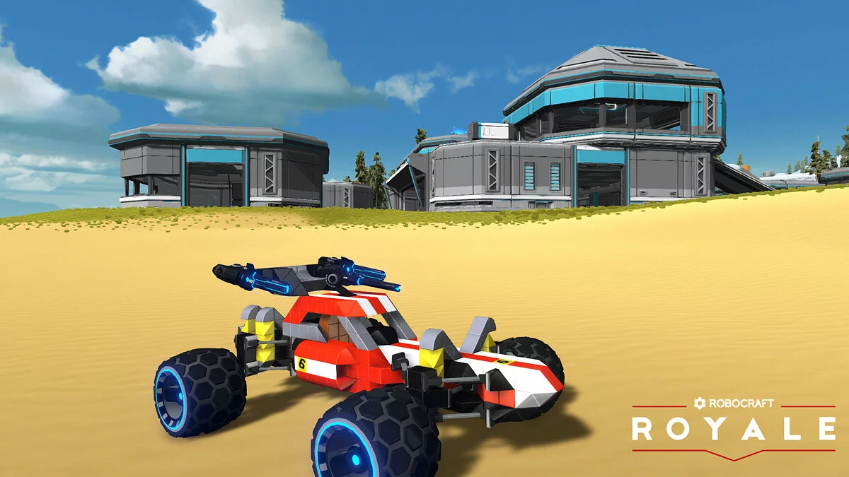 Скриншот из игры Robocraft Royale - 9