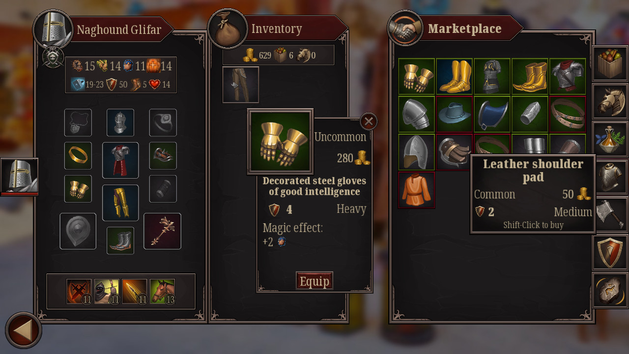 Скриншот из игры The Lost King of Avallon - 4