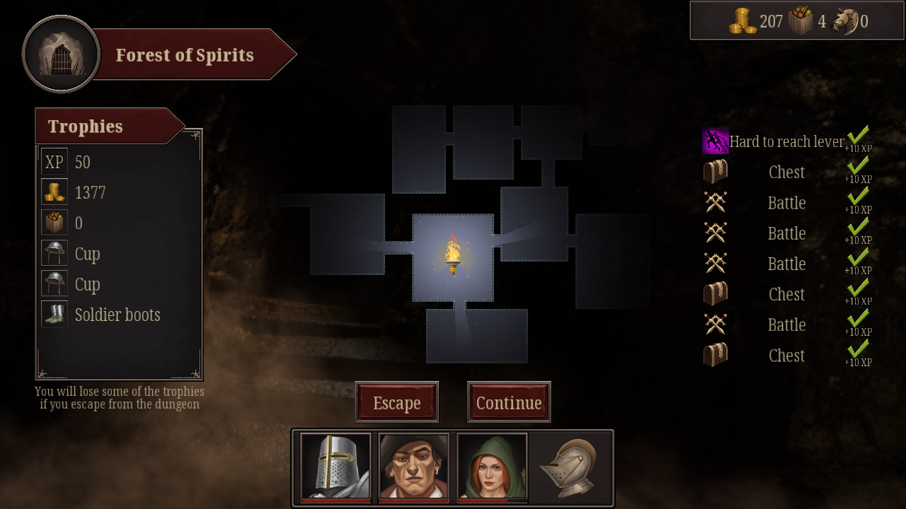 Скриншот из игры The Lost King of Avallon - 7