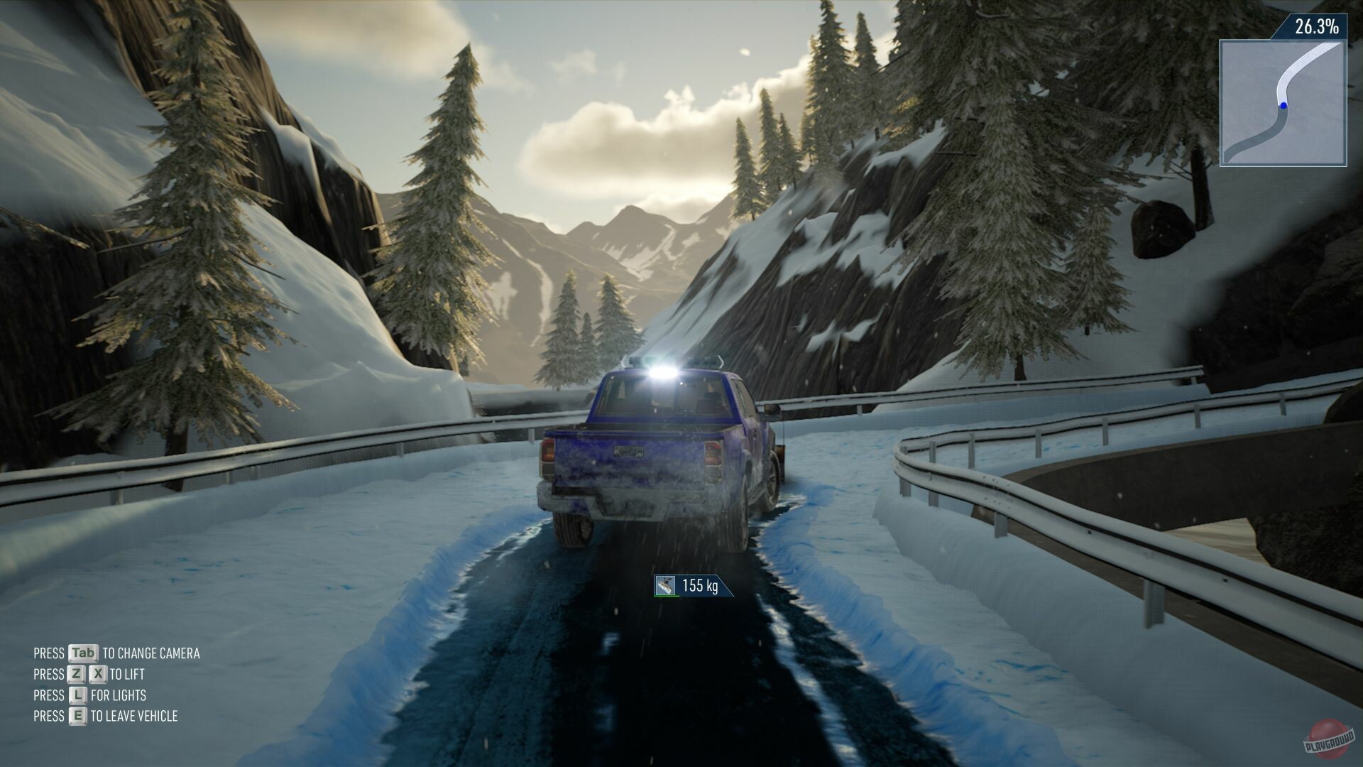 Скриншот из игры Snow Plowing Simulator - 13