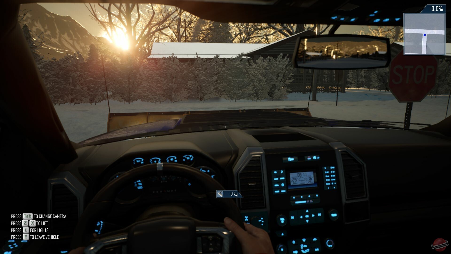 Скриншот из игры Snow Plowing Simulator - 28