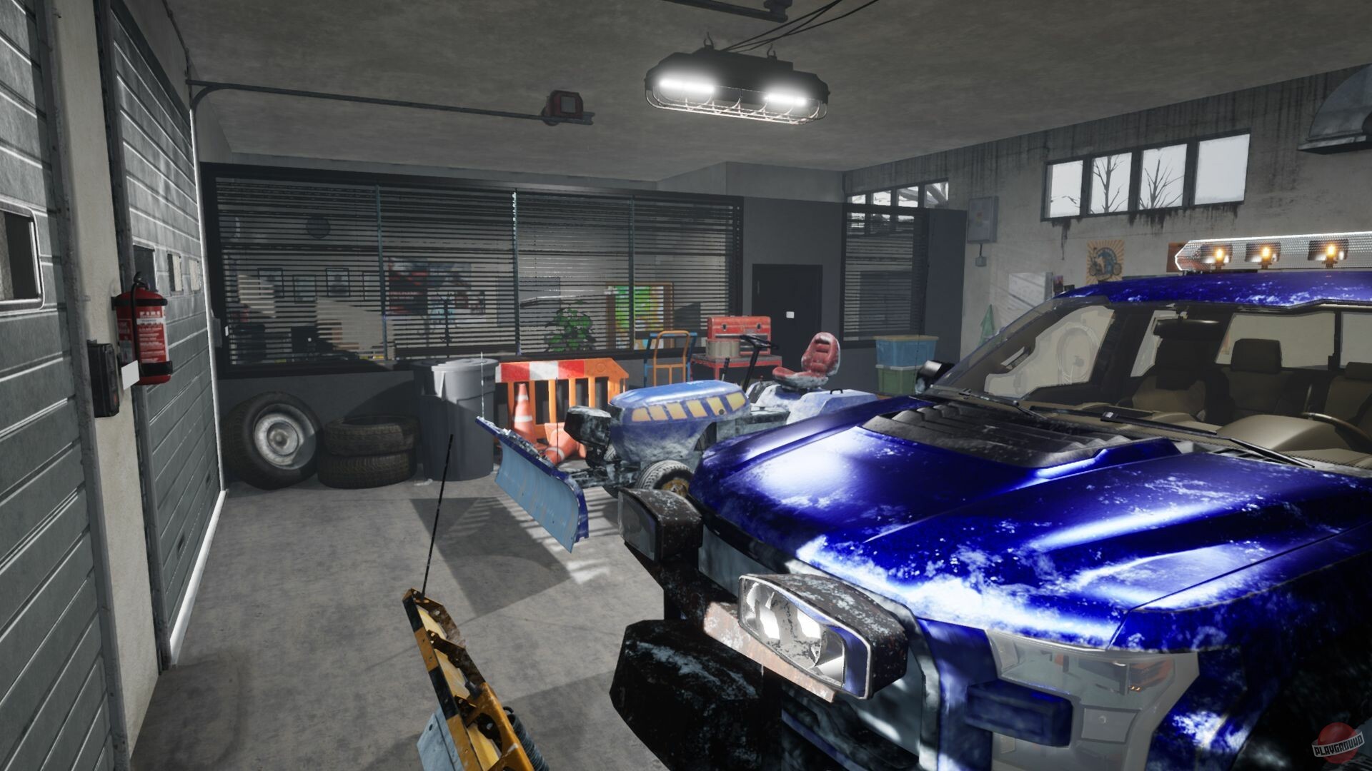 Скриншот из игры Snow Plowing Simulator - 24