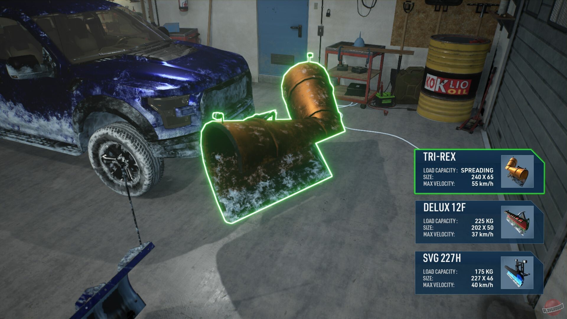 Скриншот из игры Snow Plowing Simulator - 25