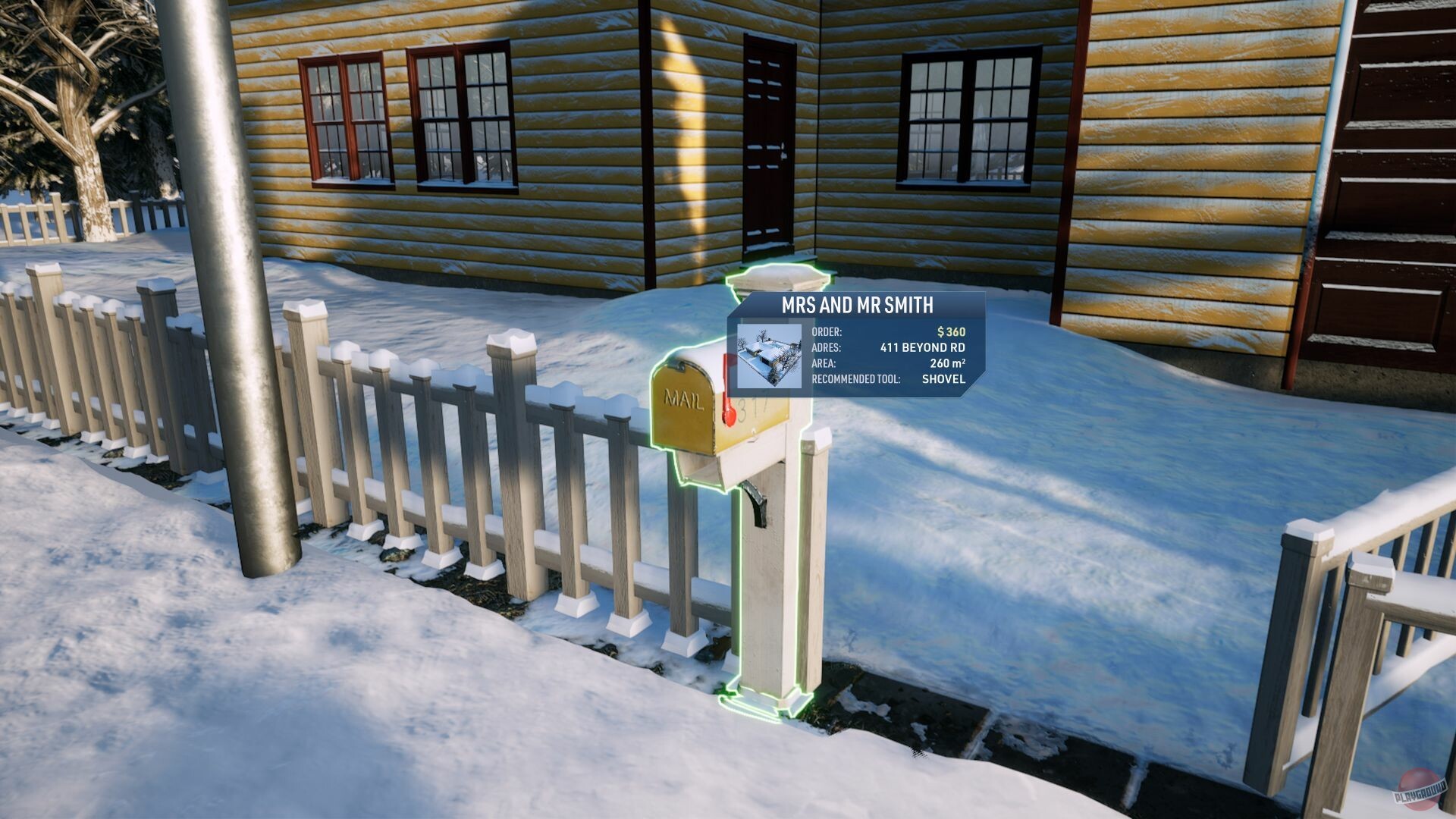 Скриншот из игры Snow Plowing Simulator - 19