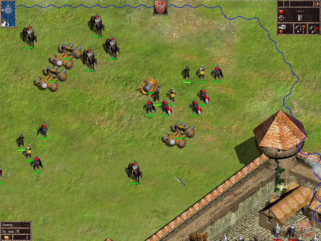 Скриншот из игры Knights of the Cross - 1