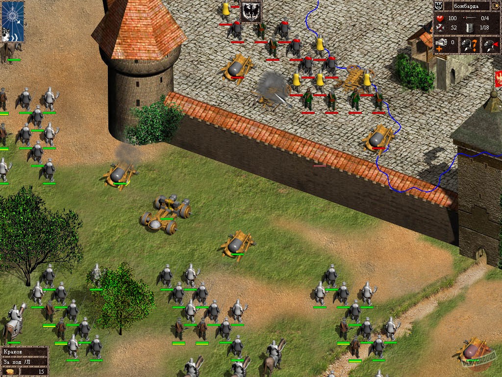 Скриншот из игры Knights of the Cross - 6