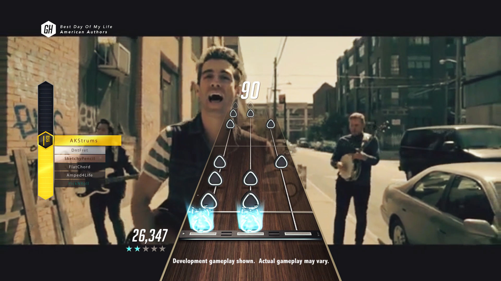 Скриншот из игры Guitar Hero Live - 75