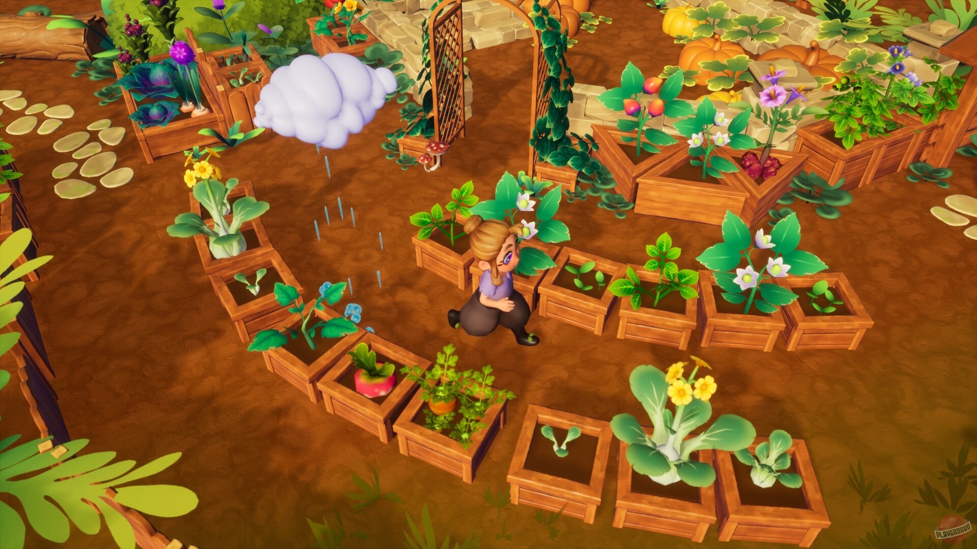 Скриншот из игры Garden Witch Life - 5