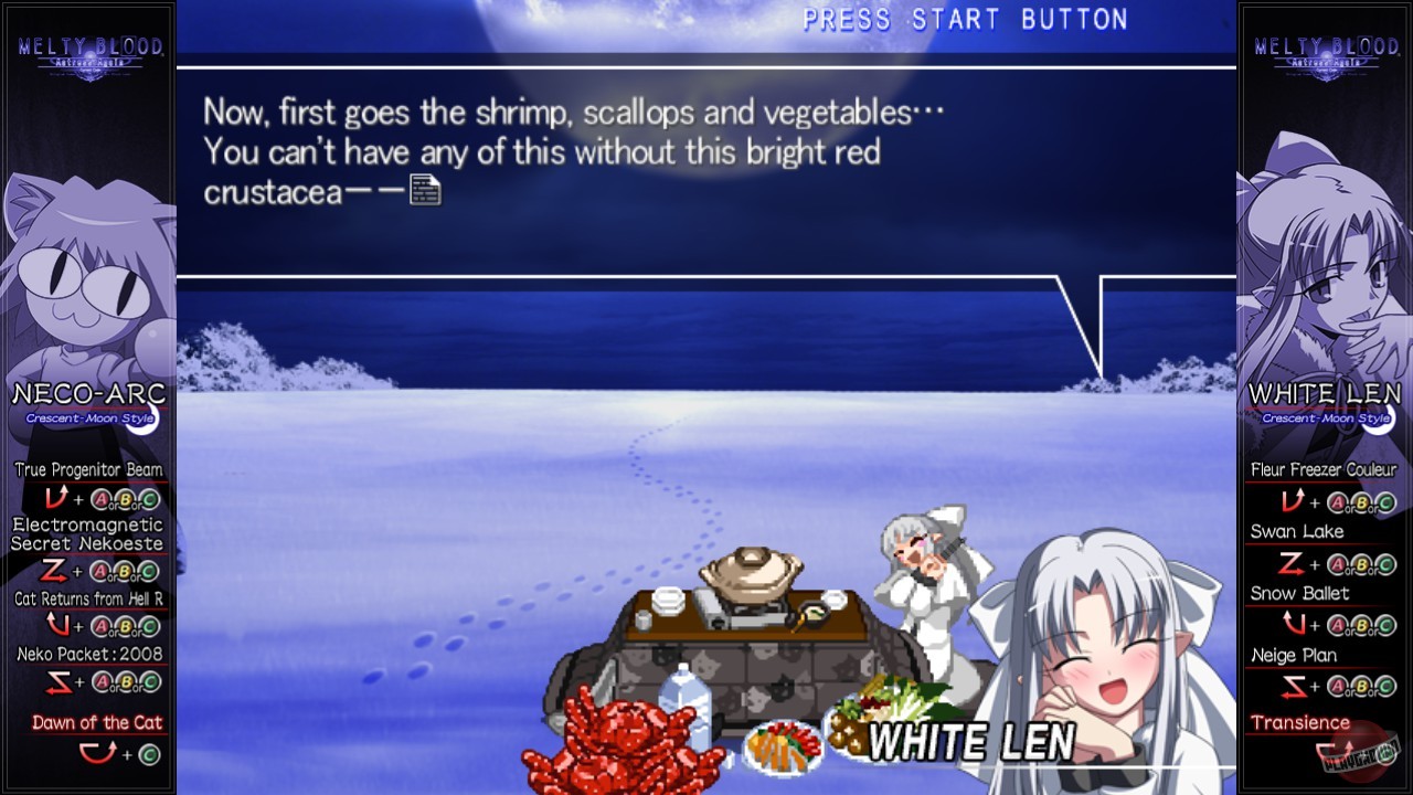 Скриншот из игры Melty Blood: Actress Again Current Code - 20