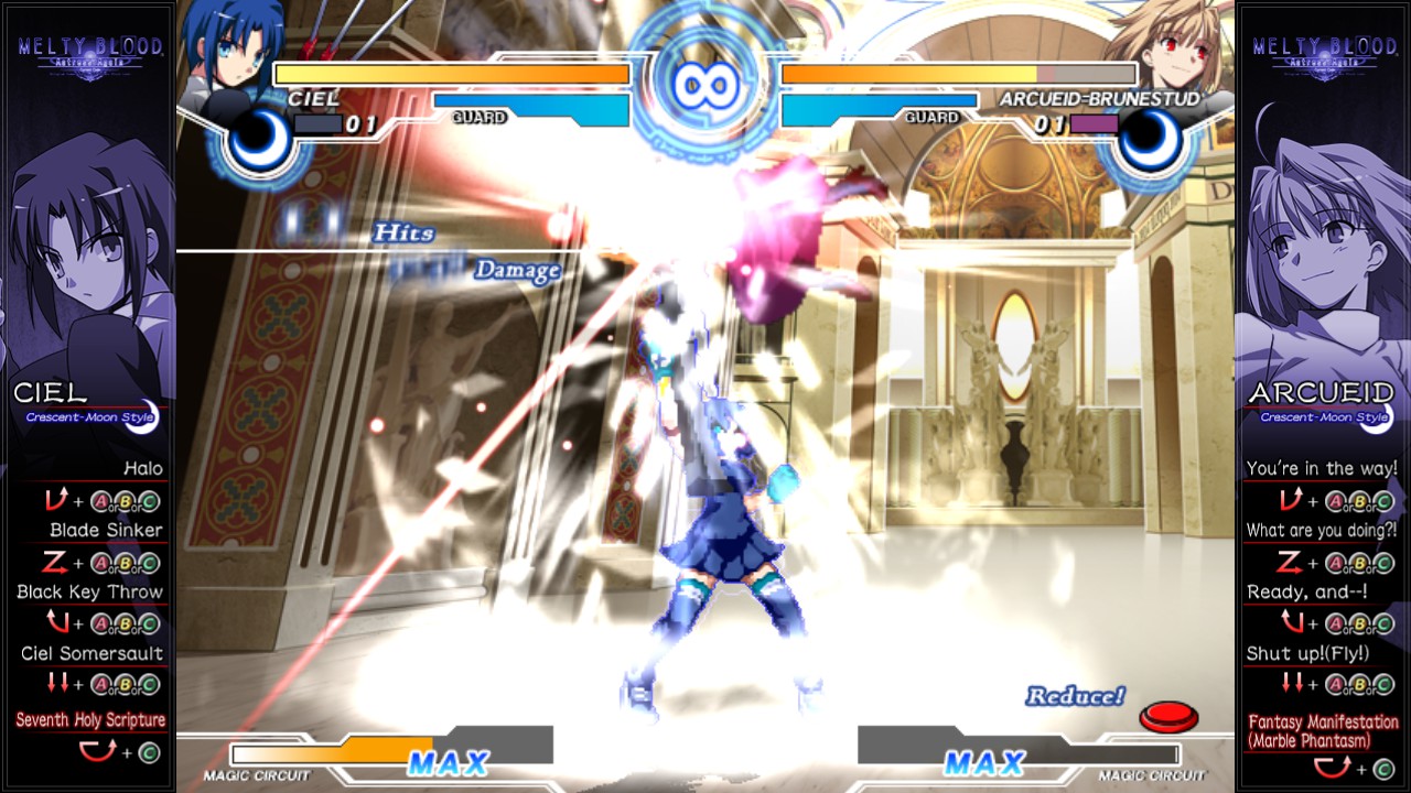Скриншот из игры Melty Blood: Actress Again Current Code - 31