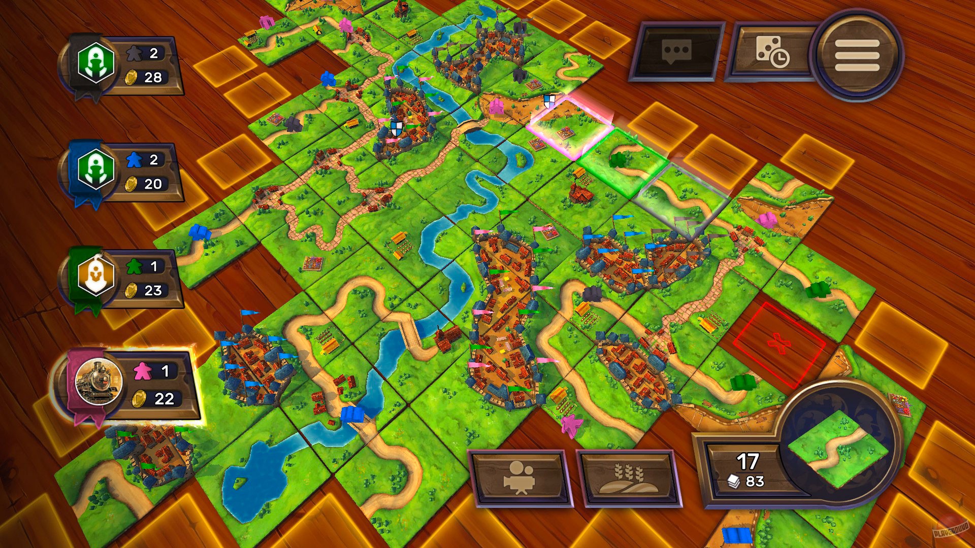 Скриншот из игры Carcassonne - Tiles & Tactics - 6