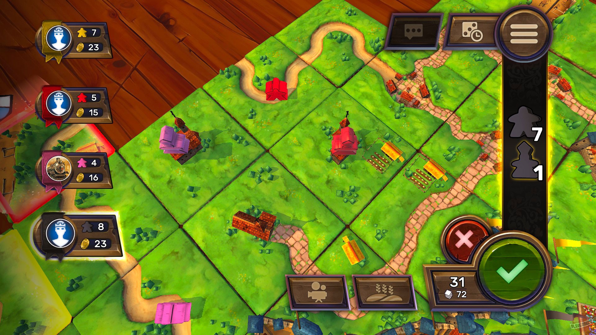 Скриншот из игры Carcassonne - Tiles & Tactics - 7