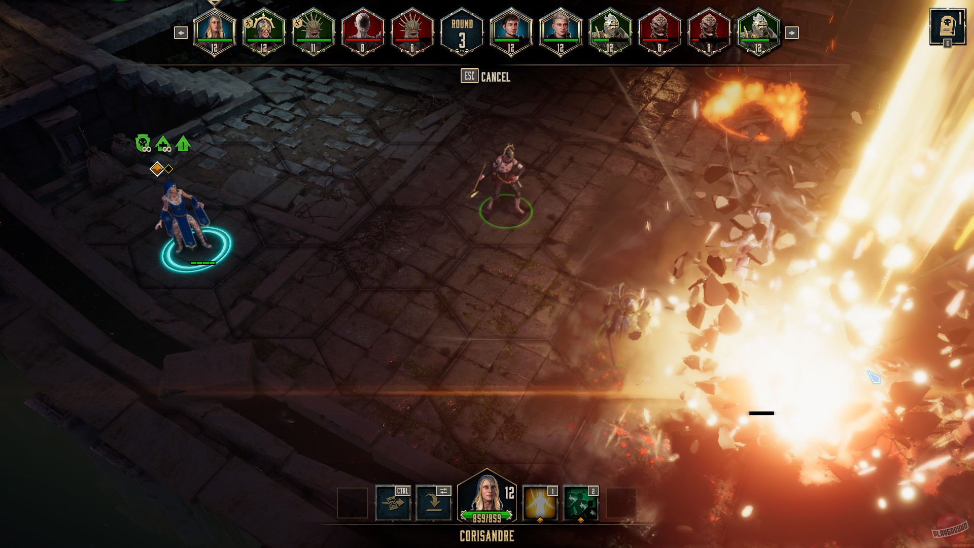 Скриншот из игры Disciples: Liberation - 44