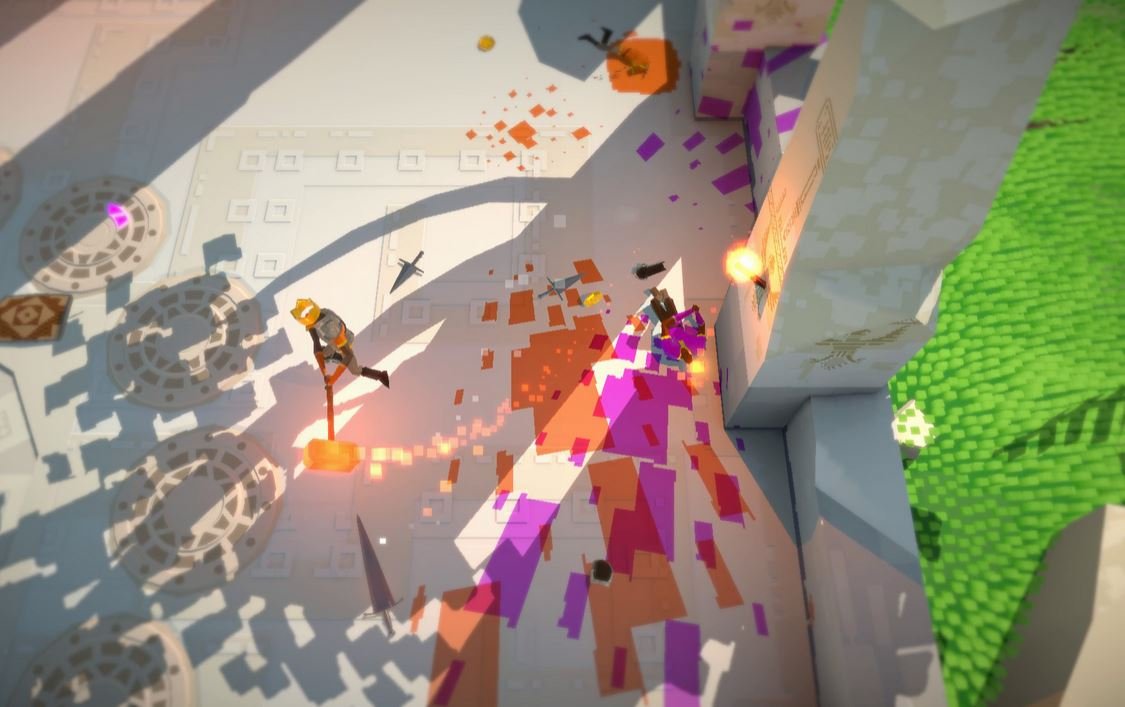 Скриншот из игры Swordy - 3