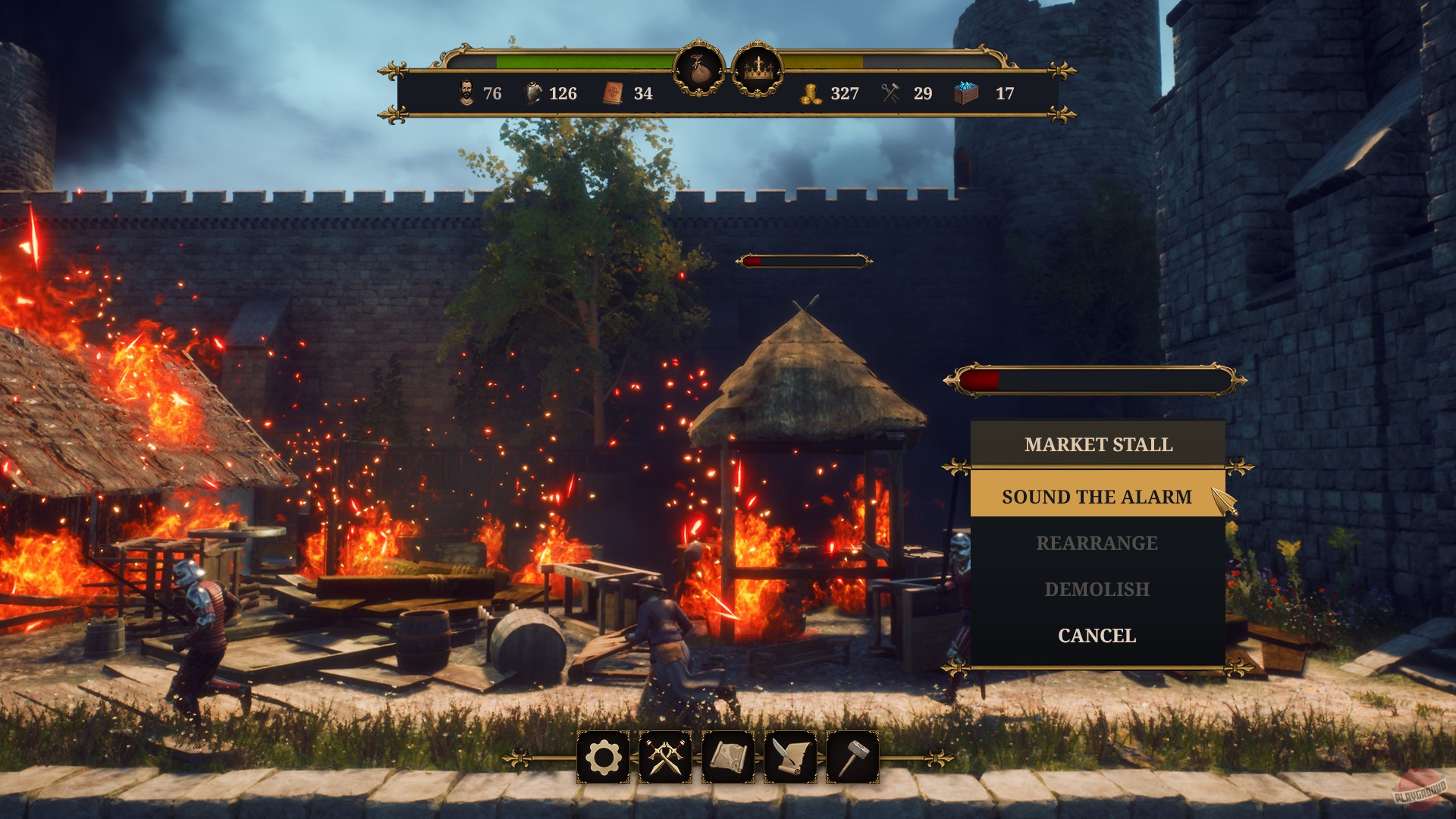 Скриншот из игры Castle Manager - 1