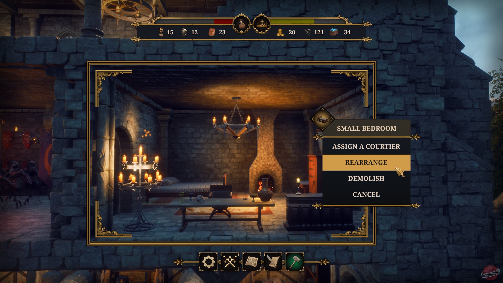 Скриншот из игры Castle Manager - 2