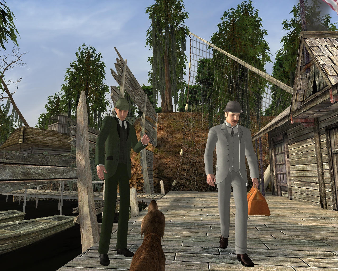 Скриншот из игры Sherlock Holmes: The Awakened - 26