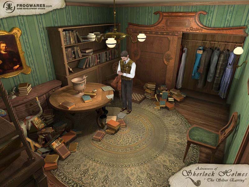 Скриншот из игры Sherlock Holmes: The Silver Earring - 142