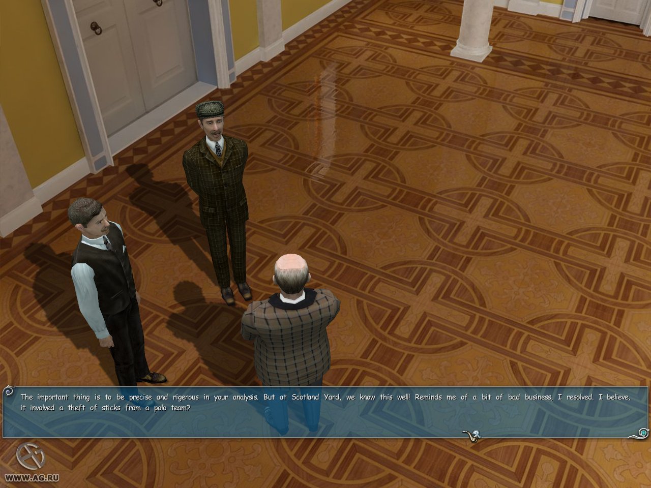 Скриншот из игры Sherlock Holmes: The Silver Earring - 131