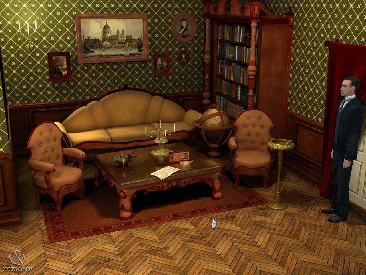 Скриншот из игры Sherlock Holmes: The Silver Earring - 123