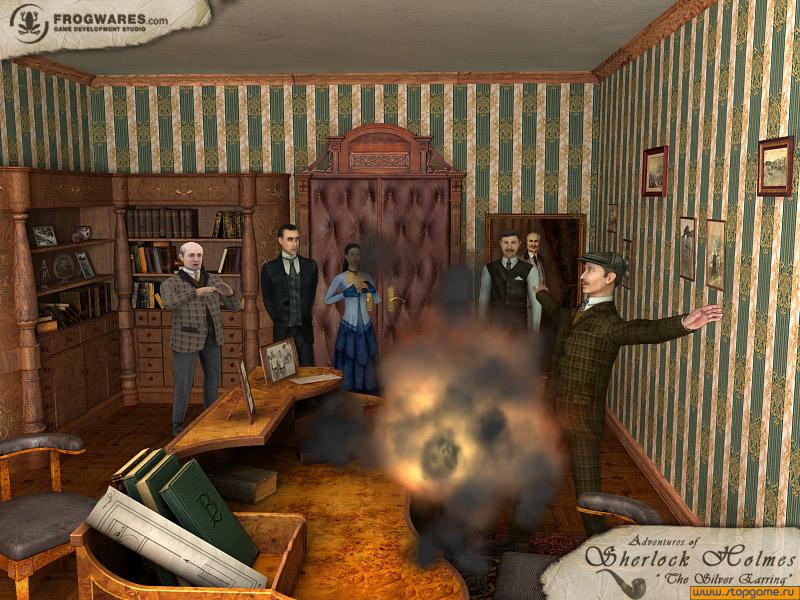 Скриншот из игры Sherlock Holmes: The Silver Earring - 10