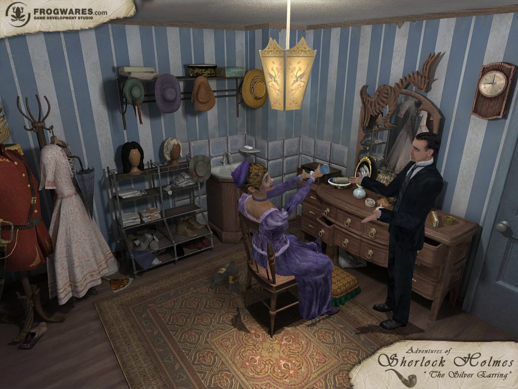 Скриншот из игры Sherlock Holmes: The Silver Earring - 130